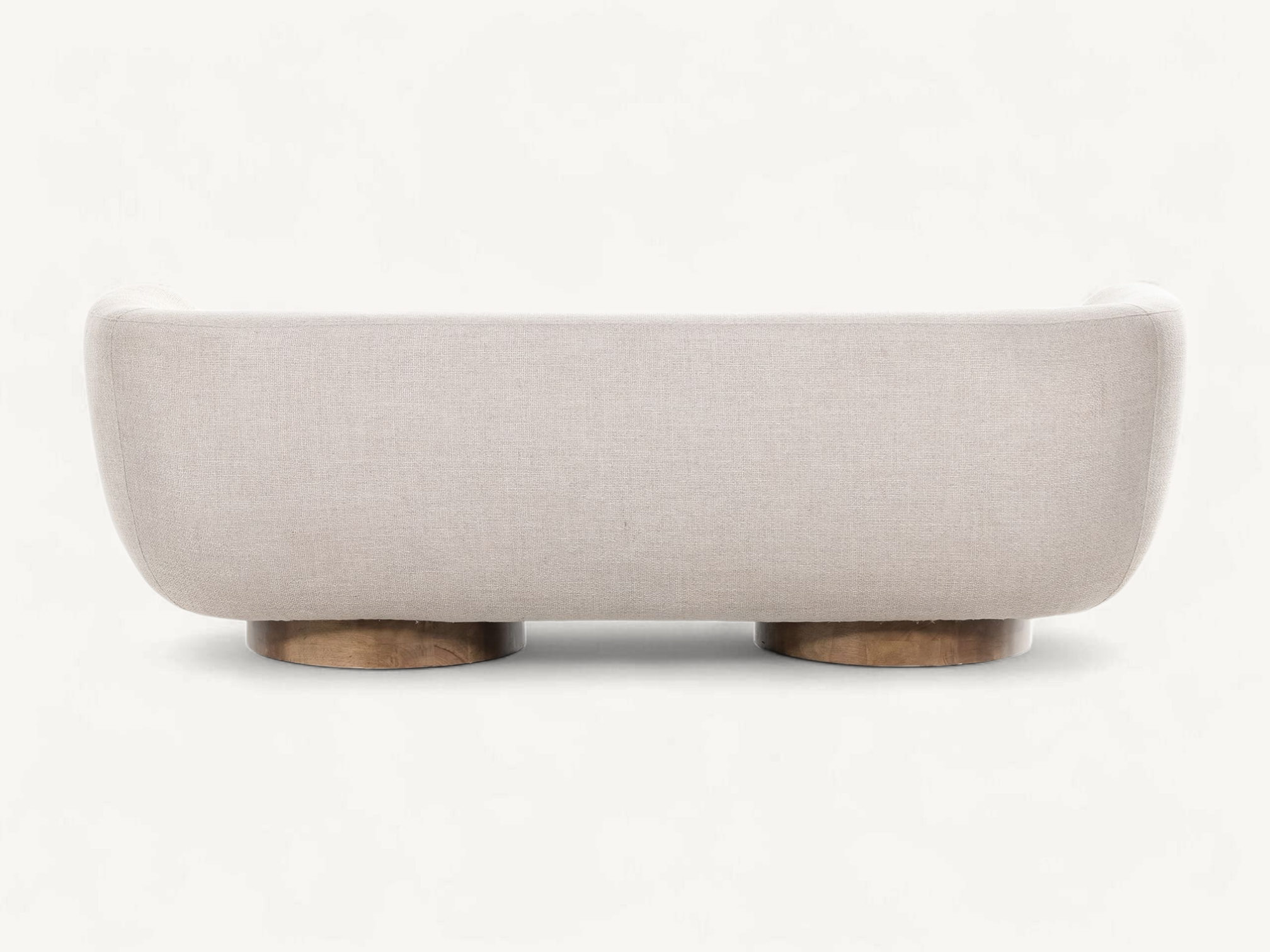 Arilyn Curved Pedestal Sofa - Image 4