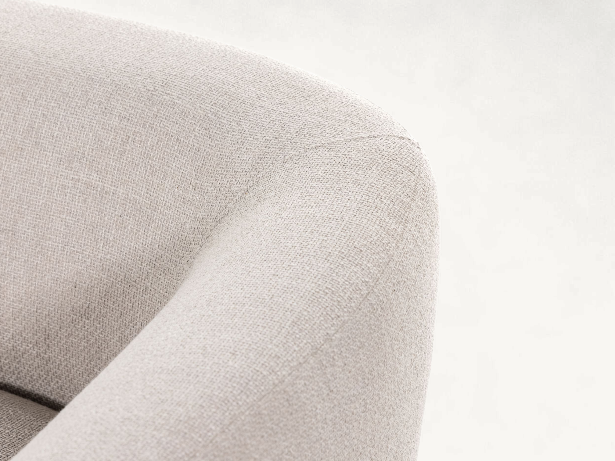 Arilyn Curved Pedestal Sofa - Image 7