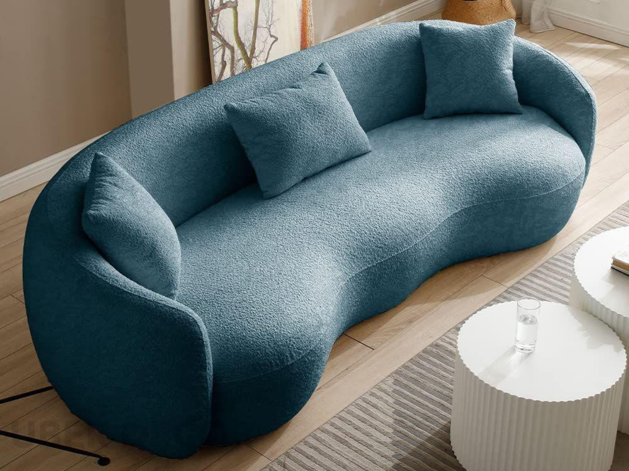 Delvi 3-Seater Sofa - Image 3