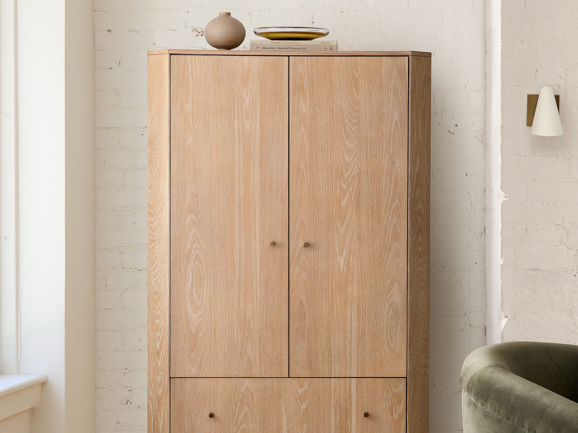 Essex Cerused Armoire - Image 8