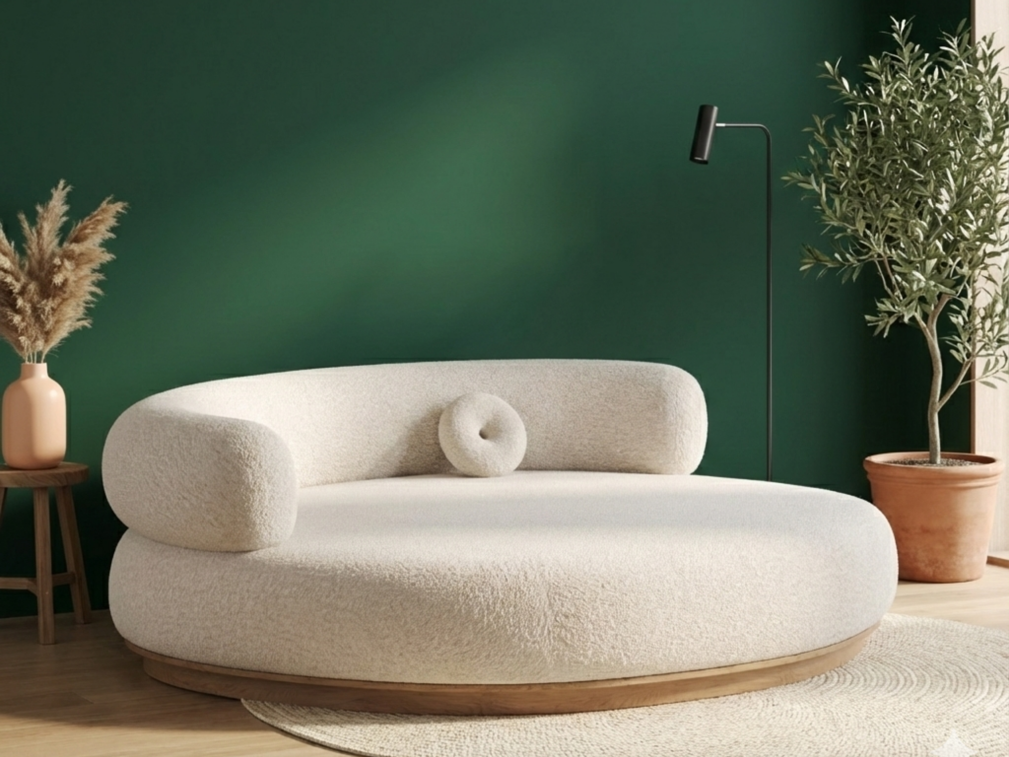 Ovaya Round Sofa - Image 6