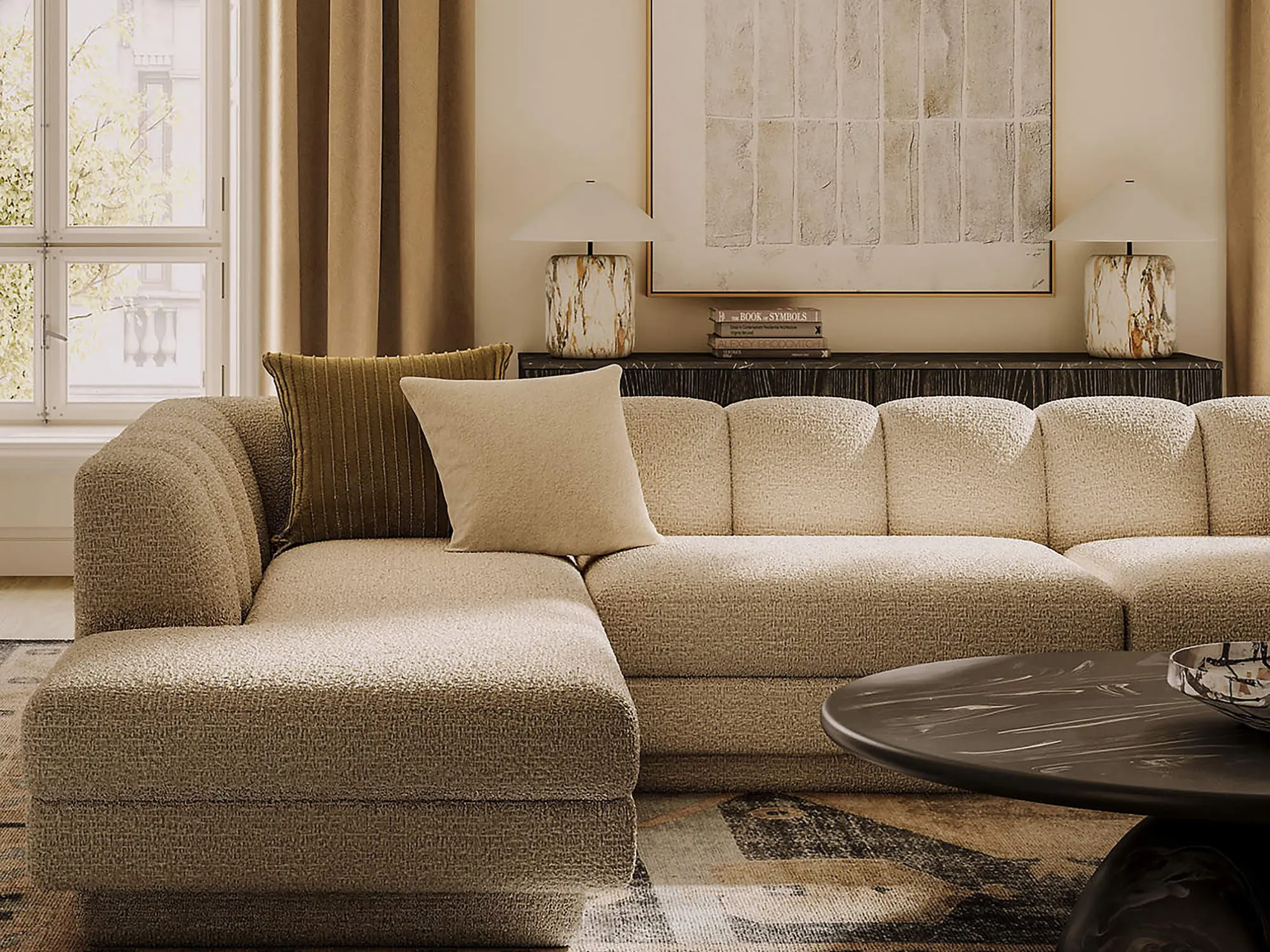 Yarra 2-Piece L-Shaped Sofa - Image 7